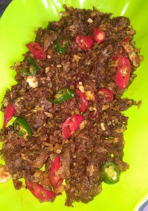 Foto resep Abon mandai /Abon kulit cempedak