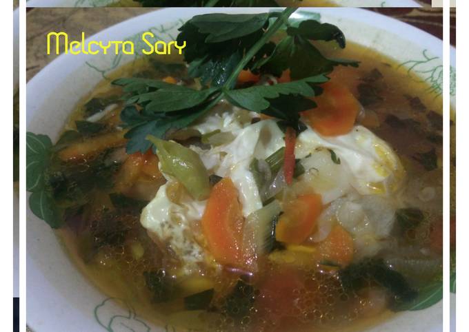 Resep Sup telor mata sapi, Bikin Ngiler