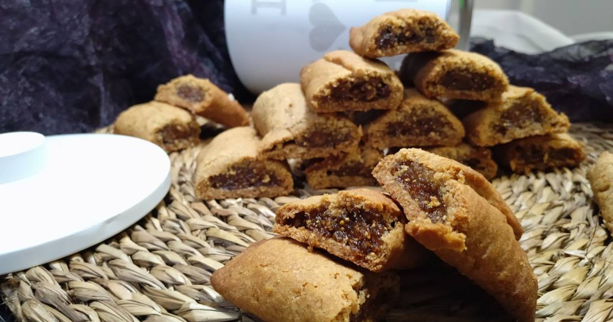 Fig Newtons american cookies: galletas de higos Receta de   Cookpad