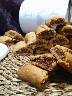 Una foto de Fig Newtons american cookies: galletas de higos