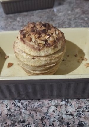 Une photo de Pomme grillée au four