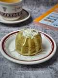 Steamed Matcha Cheesecake