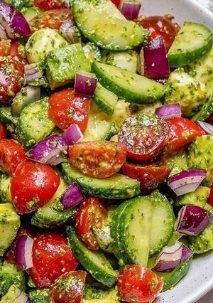 A picture of Italian salad.