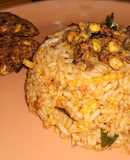 Vangi bath/brinjal rice