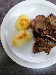 Una foto de Asado de tira al horno