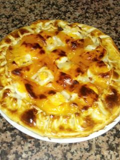Una foto de Quiche de carne y huevo
