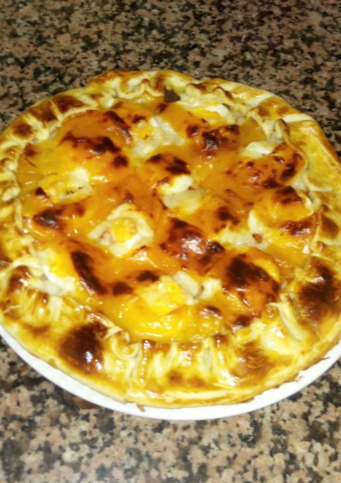 Una foto de Quiche de carne y huevo