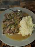 Carne al albañil