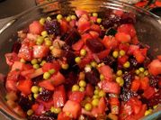 Une photo de betterave concombre