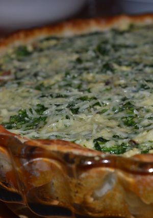 Una foto de Tarta de espinaca y ricota