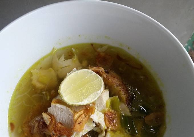 Soto padang daging ayam lamaak banaaa