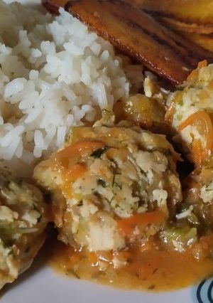 Una foto de Albóndigas de pechuga de pollo 🐔