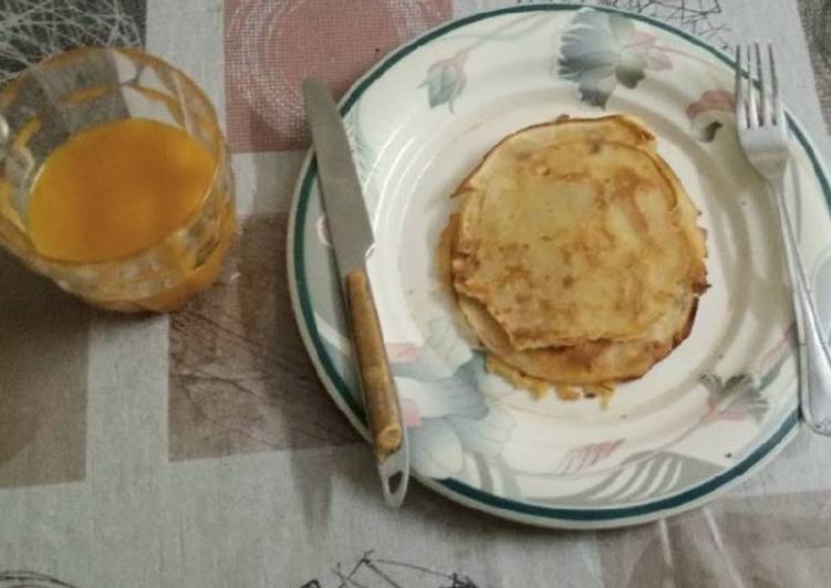 Recipe of Homemade Simple Pancakes