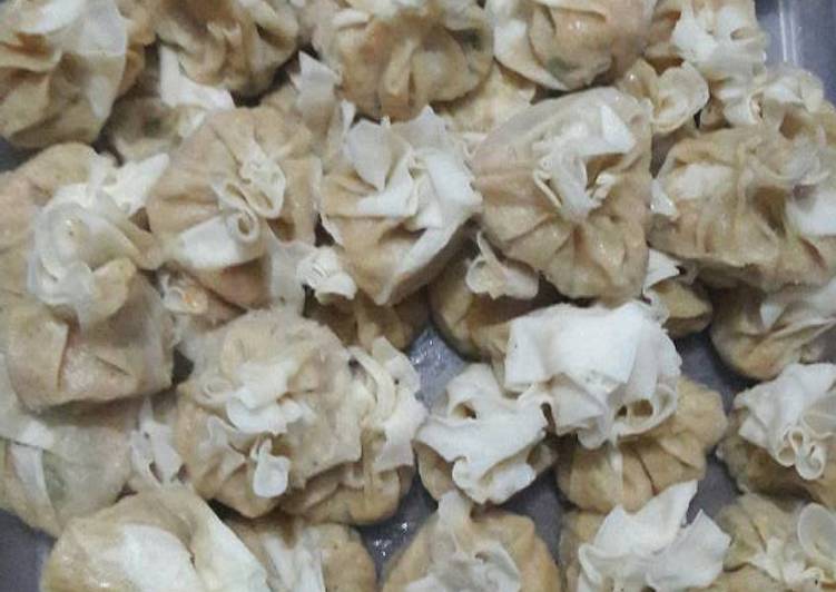 Siomai Pangsit Cumi made by Maya