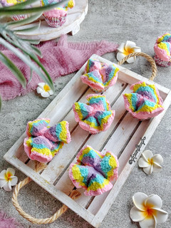 Foto resep Bolu Kukus Unicorn (tanpa soda)