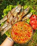 Belanak Goreng Sambal Banjur