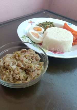 รูปของ น้ำพริกfish two face (น้ำพริกปลาทูน่า)