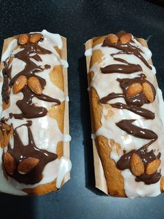 Una foto de Budín marmolado súper fácil
