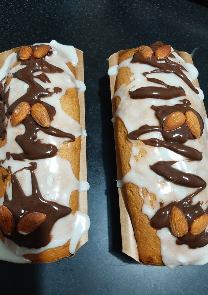 Una foto de Budín marmolado súper fácil