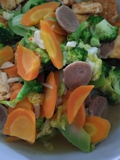 Foto resep Sapo Tahu Sayuran Baso