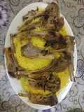 Lamb Chops with Basmati Rice