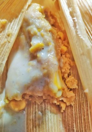 A picture of Oat and Sweet Corn Tamales.