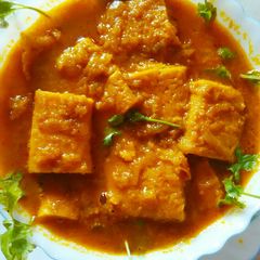 A picture of Besan ki Sabji.