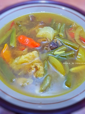 Cara Mudah Menyiapkan Resep 🐄 Asem Asem Daging &amp; Koyor Anti Ribet, Lezat Sekali