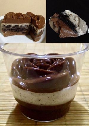 Foto resep 03. Puding Coklat Bunga Ros