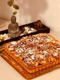 Torta de Cereja e Flocos de Milho