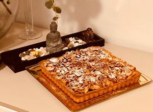 Foto de Torta de Cereja e Flocos de Milho