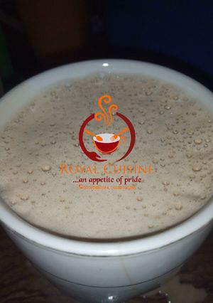 A picture of Hot coffee drink.