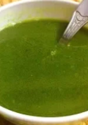 पालक सुप (palak soup recipe in marathi) रेसिपी चे मुख्य फोटो 