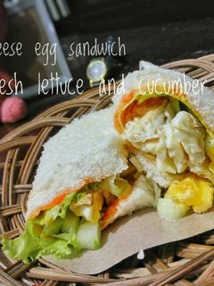 Foto resep Spicy Cheese Egg Sandwich