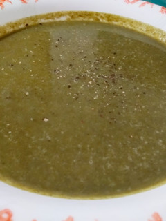 Una foto de Crema de borraja