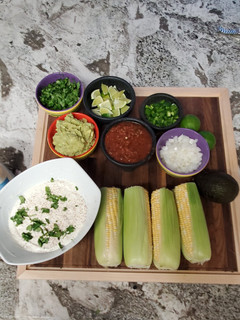 A picture of Vavo's Elote Sauce.