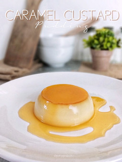 Foto resep Caramel Custard Pudding ala ala