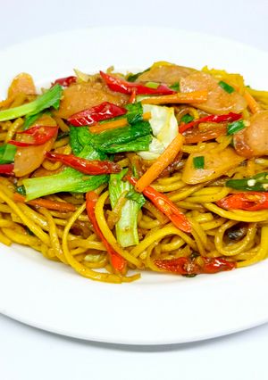 Foto resep Oseng Mi Kuning Basah