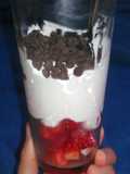 🌌🍓Rica fresa con crema para consentir 🍓🍦