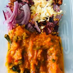 A picture of Tomato vorta/chatni spicy and flavourful.