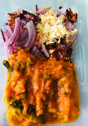 A picture of Tomato vorta/chatni spicy and flavourful.