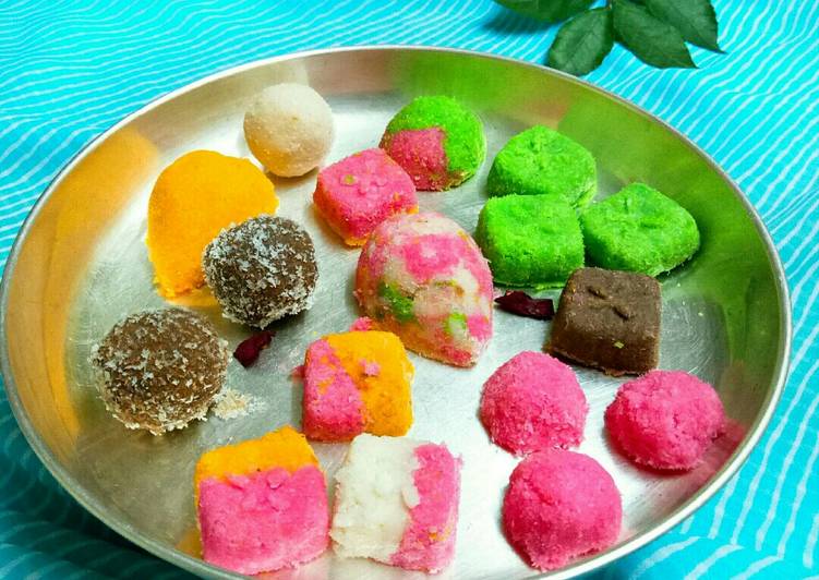 How to Make Ultimate Instant Descciated coconut burfi &amp; ladoos