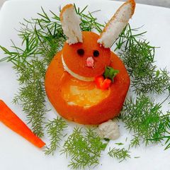 A picture of Bunny With a Mango Belly.