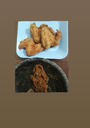Foto resep Ayam kriuk sambal geprek