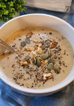 Foto resep Creamy Chickpea Soup
