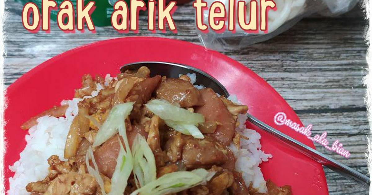 Resep Orak Arik Telur Oleh Avec_bian - Cookpad