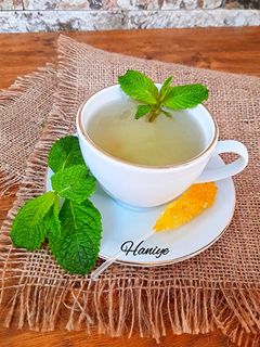 عکسی از دستور دمنوش نعنا