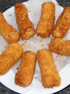 Una foto de Croquetas de garbanzos