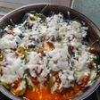 Chiles rellenos de chicharrón
