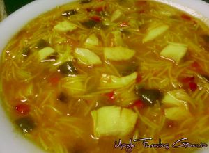 Foto principal de Sopa de pescado y fumet de langostinos